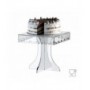 Multipurpose transparent plexiglass risers - Thickness 5 mm