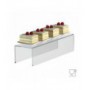 Rehausseurs/tables polyvalents en plexiglas transparent - Épaisseur 5 mm