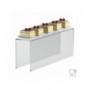Rehausseurs/tables polyvalents en plexiglas transparent - Épaisseur 5 mm