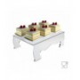 Support/table polyvalent en plexiglas transparent - Épaisseur 5 mm