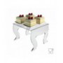 Support/table polyvalent en plexiglas transparent - Épaisseur 5 mm
