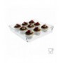 Transparante plexiglas schaal - Dikte 3 mm - H 5 cm