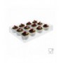 Transparante plexiglas schaal - Dikte 3 mm - H 5 cm