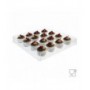 Plateau en plexiglas transparent - Épaisseur 3 mm - H 5 cm