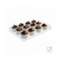 Transparante plexiglas schaal - Dikte 3 mm - H 5 cm
