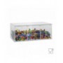 Porta caramelos de sobremesa o pared en plexiglás transparente CON puerta - Apilable