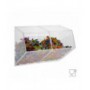 Transparent plexiglass wall candy holder WITH door