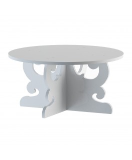 E-588 - Alzate multiuso in plexiglass bianco - Spessore 5 mm
