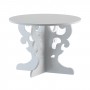 Multipurpose white plexiglass risers - Thickness 5 mm