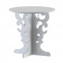 Multipurpose white plexiglass risers - Thickness 5 mm