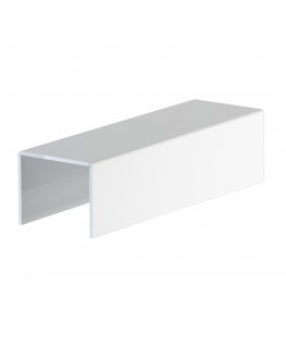 E-598 - Alzate/Tavolino multiuso in plexiglass bianco - Spessore 5 mm