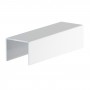 Mehrzweck-Podium/Tisch aus weißem Plexiglas – Dicke 5 mm