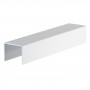 Mehrzweck-Podium/Tisch aus weißem Plexiglas – Dicke 5 mm