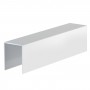 Alzate/Tavolino multiuso in plexiglass bianco - Spessore 5 mm