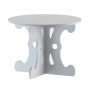 Multipurpose white plexiglass risers - Thickness 5 mm