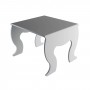Alzatina/Tavolino multiuso in plexiglass bianco - Spessore 5 mm