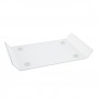 Tablett aus satiniertem Plexiglas - Dicke 5 mm - H 4,5 cm