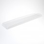 Satijnen plexiglas schaal - Dikte 3 mm - H 2 cm