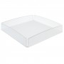 Satijnen plexiglas schaal - Dikte 3 mm - H 5 cm