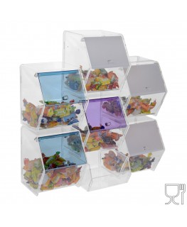 E-314 - Porta caramelle in plexiglass trasparente