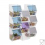 Porta caramelos de plexiglás transparente