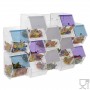 Porte-bonbons en plexiglas transparent
