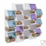 Transparent plexiglass candy holder