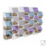 Transparent plexiglass candy holder