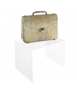 E-114 AL10-X - PERSONALIZZABILE - Tavolino - Alzatina Plexiglass Trasparente - Spessore 10 mm