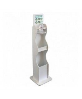 E-710 PSD - Dispenser / Distributore / Colonnina per igienizzante/gel disinfettante 3 in 1 da terra