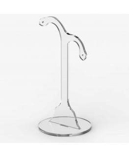 E-727 POR-B - Espositore in Plexiglass Trasparente per 1 Coppia di Orecchini tipo B