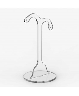E-727 POR-B - Espositore in Plexiglass Trasparente per 1 Coppia di Orecchini tipo B