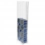 Porta cigarrillos de pared de plexiglás transparente para 20 cigarrillos