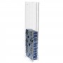 Porte-cigarettes mural en plexiglas transparent pour 20 cigarettes