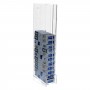 Porte-cigarettes mural en plexiglas transparent pour 20 cigarettes