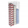 Porte-cigarettes mural en plexiglas transparent pour 20 cigarettes