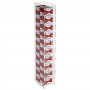 Porte-cigarettes mural en plexiglas transparent pour 20 cigarettes