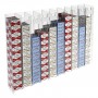 Porte-cigarettes mural en plexiglas transparent pour 20 cigarettes