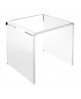 E-108 AL-X - PERSONALIZZABILE - Tavolino - Alzatina Plexiglass Trasparente - Spessore 5 mm
