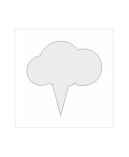 E-026 SG-C - Segnagusti per gelati Tipologia C - Misure: 10 x H10 cm