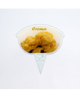 E-026 SG-A - Segnagusti per gelati Tipologia A - Misure: 10 x H10 cm