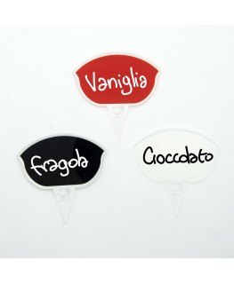 E-026 SG-A - Segnagusti per gelati Tipologia A - Misure: 10 x H10 cm