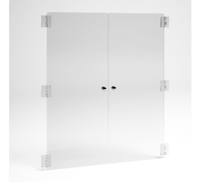E-744 SPO - Sportelli in plexiglass trasparente per portaconi E-167 PCN
