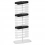 Adjustable transparent plexiglass belt holder