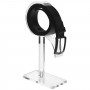 Transparent plexiglass belt holder