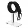 Transparent plexiglass belt holder