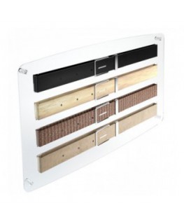 E-305 - Porta cintura da parete in plexiglass trasparente