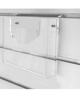 Compartimento multiusos horizontal para paneles de listones