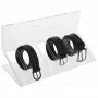Transparenter Gürtelhalter aus Plexiglas