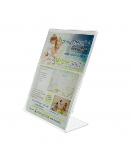 E-106 PCA-A3 - Porta cartellini A3 in plexiglass trasparente